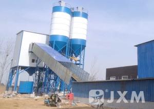 China 240m³ Automatic Batching Plant Concrete Mixing Batching Plant And Cement Silo on sale