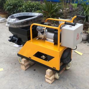 Quality Electric three-phase cement mortar plaster spraying machine in India wholesale
