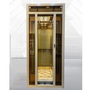 China Automatic Sliding Door Gearless Residential Traction Elevator on sale