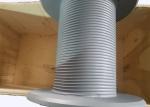 Tower Crane Trolley Hosit Mechanism Winch Drum And Sleeves Bolted / Weld