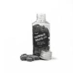 Black Bamboo Charcoal Vegan Toothpaste Tablets Remove Stains Portable