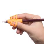 Children Silicone Rubber Pencil Holder Soft Handwriting Assisted