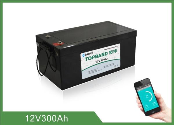Home Energy Storage Battery 12V300Ah , 150 ~ 200A Discharge , 4pcs In series For