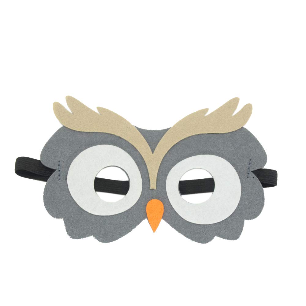 Promotional Cheap Party Animal Felt Halloween Masks For Kids