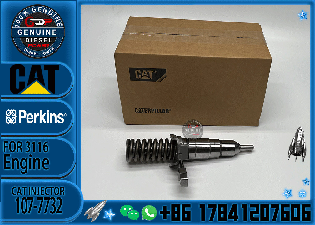 1077733 fuel injector cat 3116 injector 1077732 107-7732 for caterpillar cat injectors