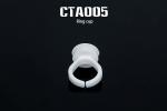 White Plastic Tattoo Accessories Disposable Eyelash Extension Glue Holder