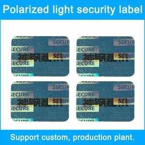 Quality Commodity Transparent Self Adhesive Security Labels Round Embossed Logo wholesale