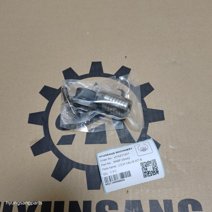 Excavator Lock Valve Kit XKBF-00442 XKBF-00441 For R210LC7A R290LC9