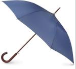 Auto Open Wooden Shaft Promotion Pongee Umbrella