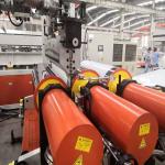 PP PE ABS PVDF Thick Board Extrusion Line 600kg/h