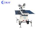 Sentry Solar Mobile CCTV Camera Trailer Telescopic Mast Security Surveillance