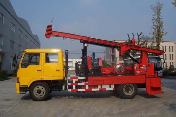 Cheap G-2 Natural Gas Truck Mounted Drilling Rig , Trailer Mounted Drilling Rigs for sale