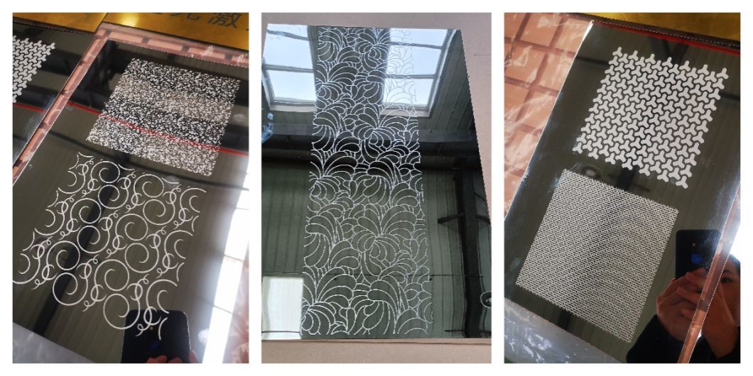Stainless Steel Etching Machine CNC Metal Engrave Full Decorative Sheet Etched