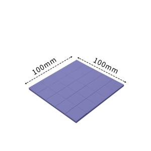 Quality Rubber Thermal Conductivity Pad Parts High Temperature Silicone Pad ISO9001 wholesale