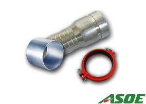 Quality Safety Lay Flat Hose Fittings , LDHC Nipple Irrigation Hose Coupler wholesale