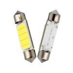 7000K White C5W 39mm COB 12V LED Car Light Bulb