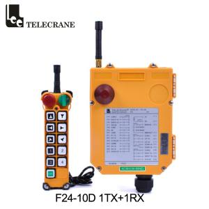 Quality Industrial Telecrane Remote Control F24-10D Radio Control Remote For Crane Electric Hoist wholesale