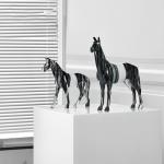 ART DECO Inspired Resin Animal Ornaments Movable Desktop Decoration and Birthday