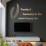 Long Durable SS 304 3D Metal Letters For Wall Customized Color Size