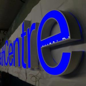 Quality Shop Storefront Logo Channel Letter Sign Custom PMS Colors wholesale