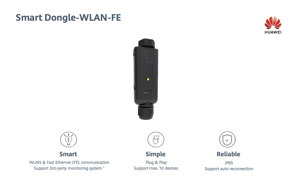 WLAN Huawei Smart Dongle 4g Sdonglea 03 LED Indicator For Huawei Solar Inverter Best Seller