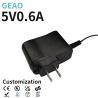 Buy cheap 5V 0.6A Wall Mount Power Adapters Electric Unit VI Efficiency from wholesalers