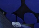 Ellipse Shape Music Room Suspended Sound Absorbing Baffles 18mm