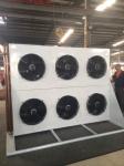 Flooring Standing Six Fans Air-cooled Condenser /Refrigeration Equipment Parts