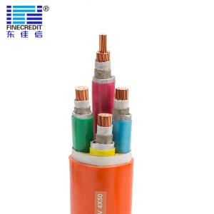 Quality 3×95mm 3×25+1×16 Mineral Insulated Cable Multi Core Shielded Fire Insulation Material wholesale
