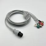 Compatible ECG Cable Edan Contec Mindray Carewell Mediana Universal Type 6pin 3
