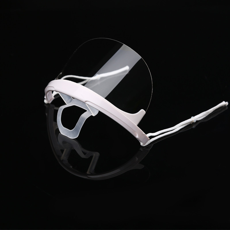 Fog Proof Ergonomic ABS PET Transparent Mouth Cover