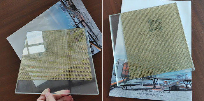 Flat Laminated Clear Glass , Wire Reinforced Safety Glass for Window