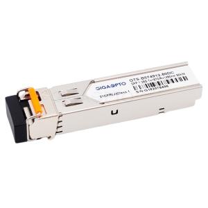 Quality TX1570nm / RX1490nm Gigabit Fiber Transceiver 80km LC For SMF GLC-BX80-D wholesale