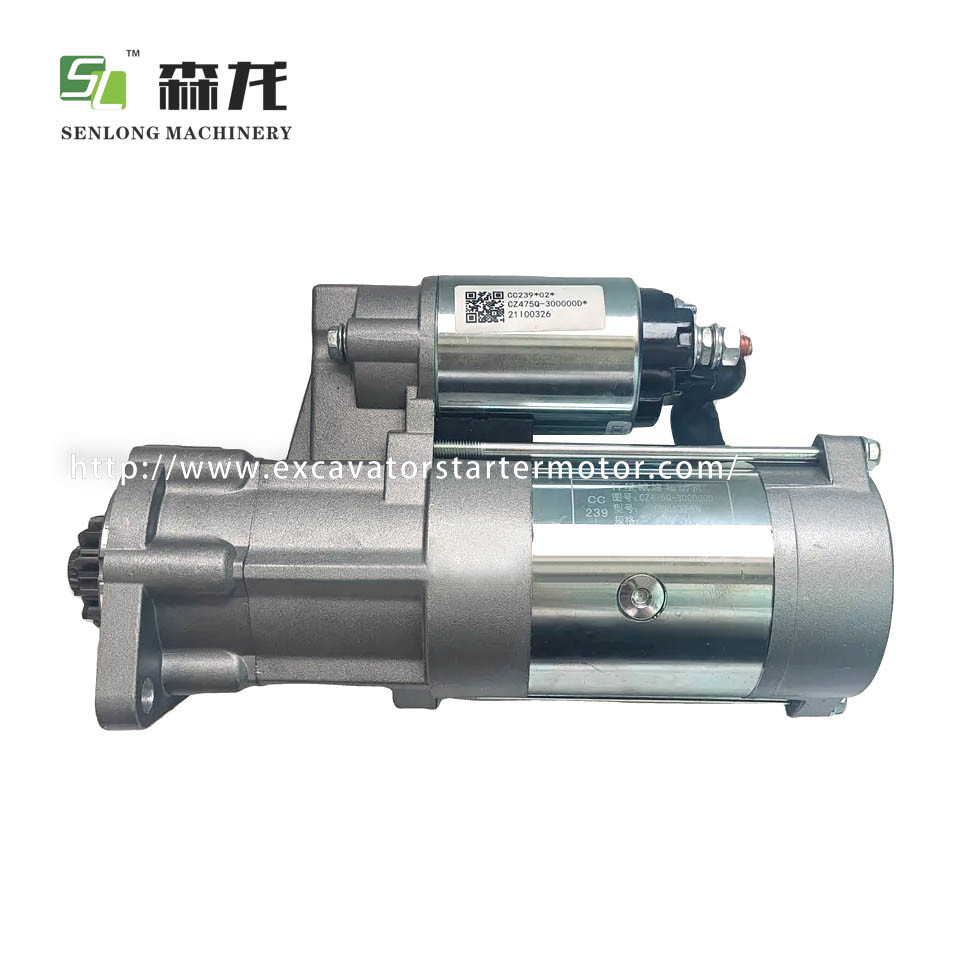 Excavator Starter Motor For Forklift 12V 11T 3.0KW CZ475Q-300000D QDJ1328X CZ475Q