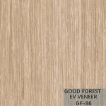 Apricot Silver Wood Veneer Wallpaper Engineered Vertical Grain