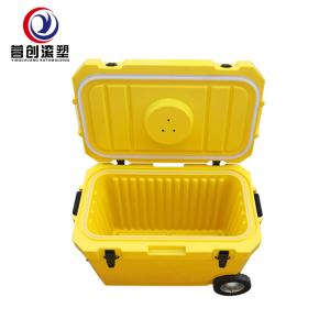 Quality Portable 25L Roto Molded Cooler Box / Fishing Rotational Molded Cooler wholesale