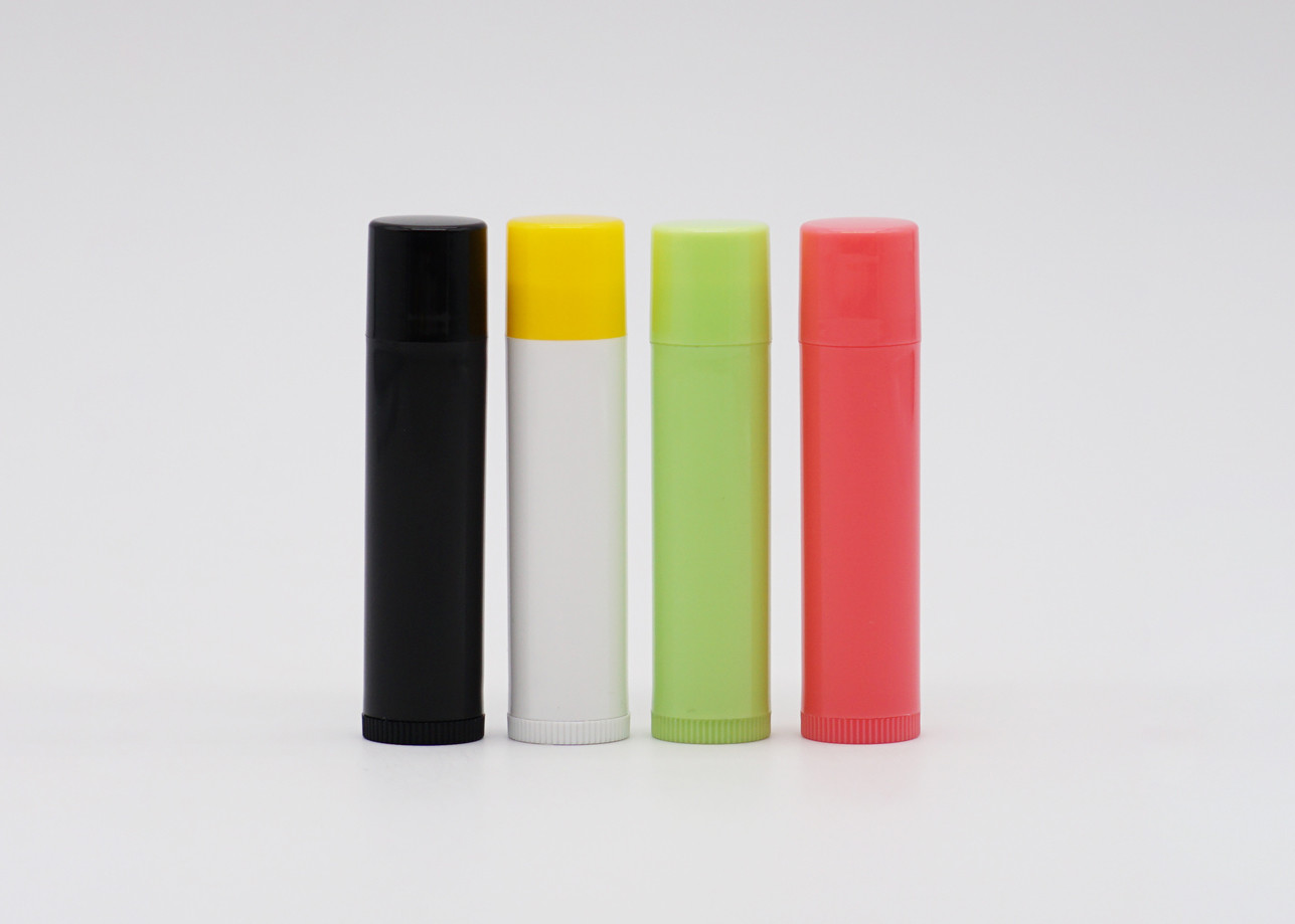 5g Capacity Colorful Fancy Reusable Lipstick Tube