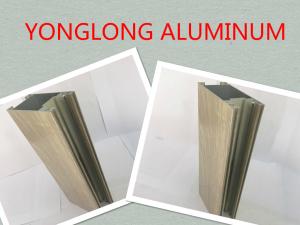 Quality Wooden Grain Extruded Aluminum Electronics Enclosure Light Weight wholesale