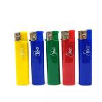 Customer Logo Jet Flame Slim Metal Jet Torch Lighter for Leather Cigarettes