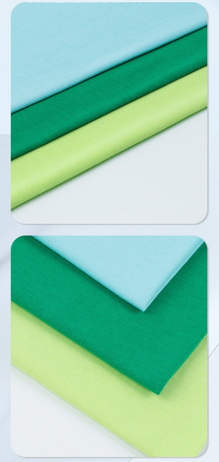 Garment Anti-Static Knitted Cotton Jersey Printing Fabric with Breathable Material