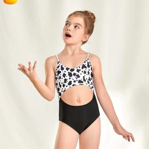 Quality Stitching One Piece Girl Swim Suits Comfortable Backless wholesale