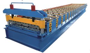 Quality 840 Roofing Sheet Roll Forming Machine , Blue Corrugated Roof Sheet Making Machine wholesale