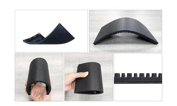Flexible LED Display P4 Indoor Fixed Advertising Cylindrical LED Display Screen 5 Year Warranty