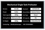 Truck Mounted 400kg Constant Temperature Preheater Road Marking Boiler Powered