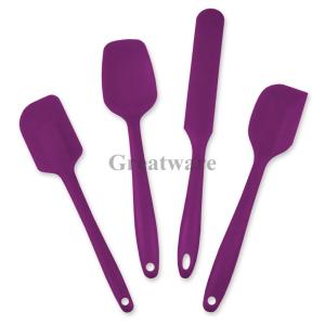 Quality 4-Piece Heat Resistant Silicone Spatula Set wholesale