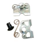Universal 7/16" Heavy-Duty Aluminum Dzus Button with Steel Springs and Back