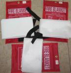 White Fiberglass Fire Blanket Environmental Friendly Fiberglass Welding Blanket