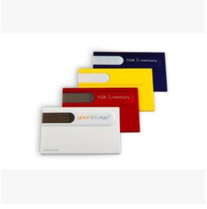 Quality New Creative promotional customed logo ID bank credit card usb flash drive disk wholesale