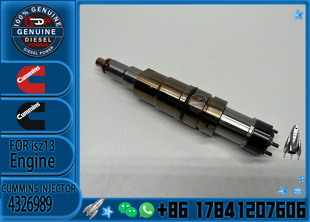 ZQYM factory fuel injector assembly CRDI 2872544 2872405 2894920 4326989 5491721 4326959 for Cummins Scania XPI injector