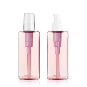 Quality 100ML Pink Reusable Lotion Dispenser Bottles Free Sample Available wholesale